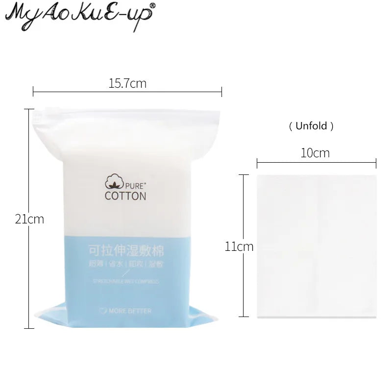 Disposable Stretchable cleansing Makeup Cotton Wipes