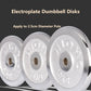 All Steel Iron Dumbbell Plates 0.5kg-20kg