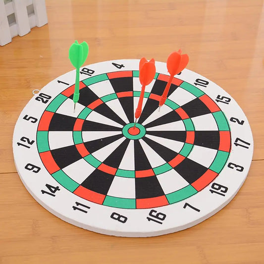 Dart Board Game Set Double Sided