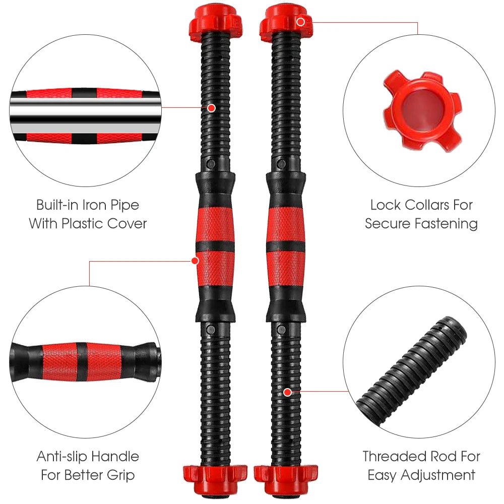 Threaded Dumbbell Handle