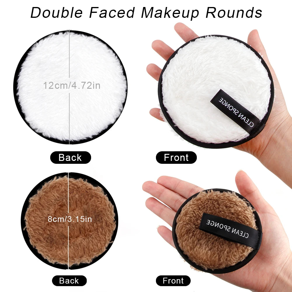 4Pcs Makeup Remover Pads