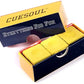 CUESOUL 3 pcs/set Cue Chalk Yellow Color