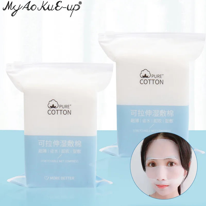 Disposable Stretchable cleansing Makeup Cotton Wipes