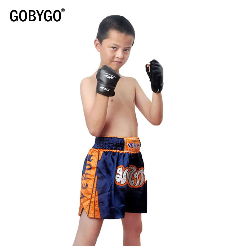 Kids Half Finger Boxing Gloves