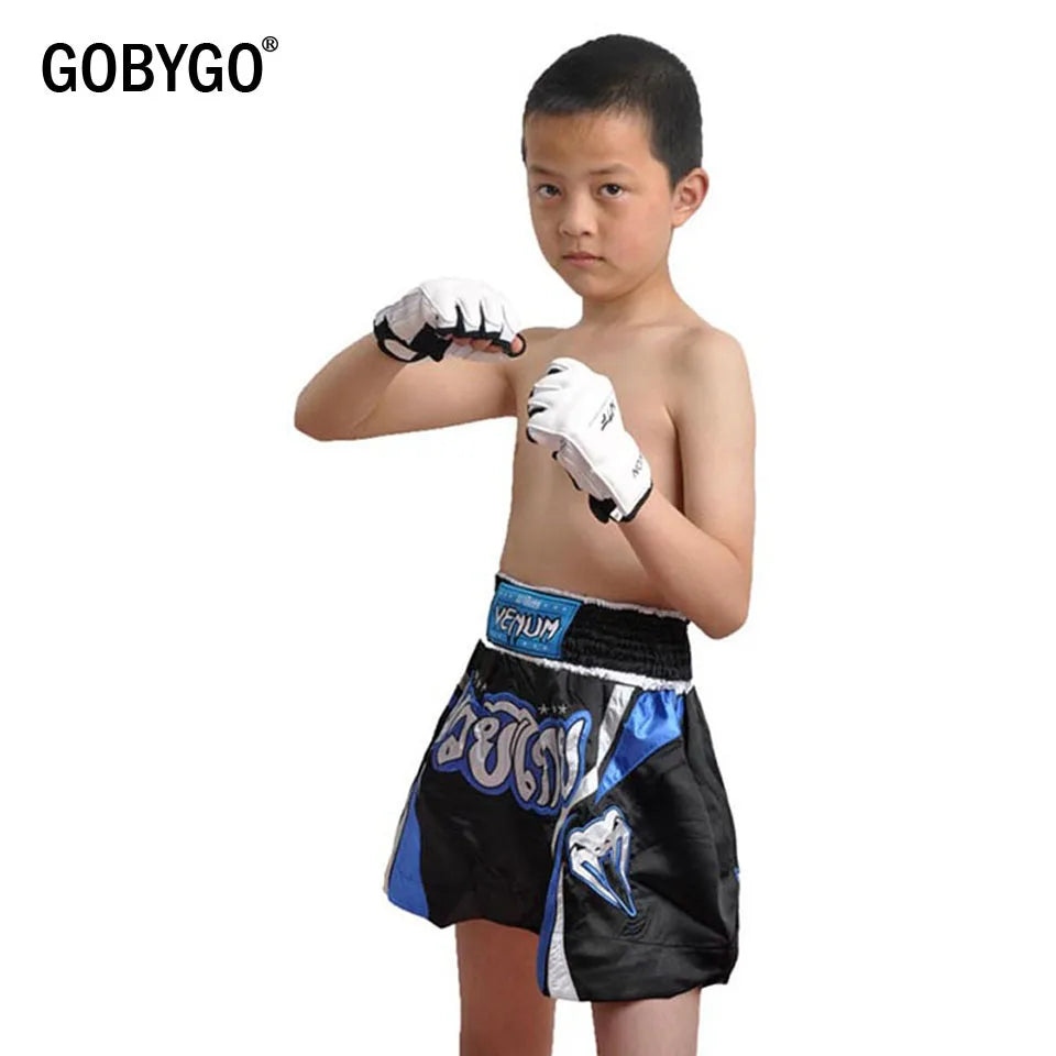 Kids Half Finger Boxing Gloves