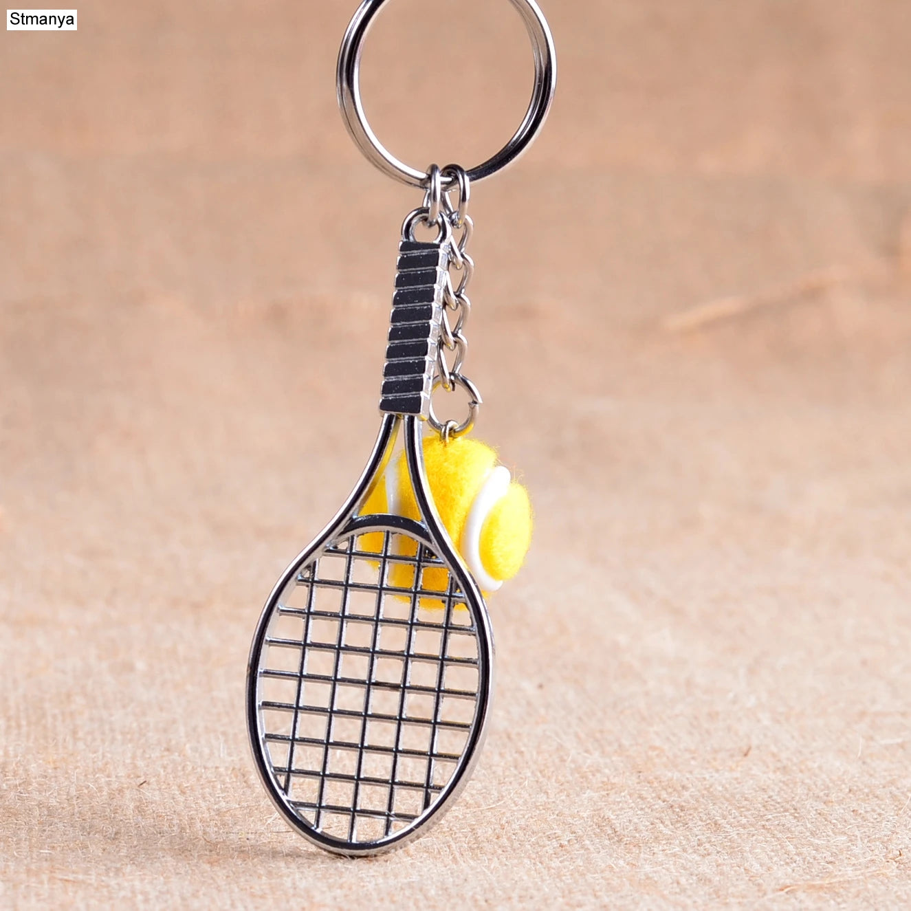 Tennis Racket Keychain 6 Colors Available