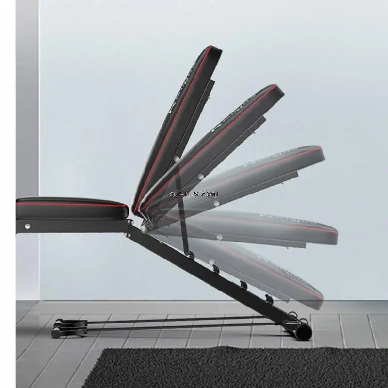 Foldable Muscle Press Bench