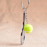 Tennis Racket Keychain 6 Colors Available