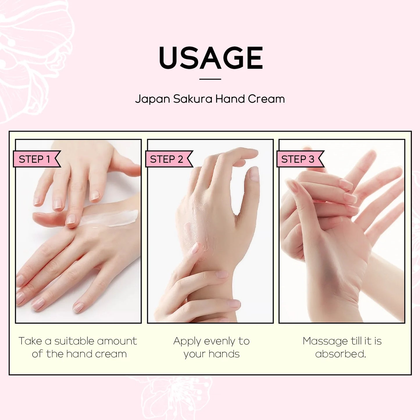 LAIKOU Japan Sakura Hand Cream