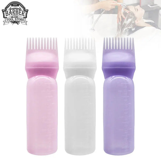 Professional Hairdressing Dyeing Comb Bottles