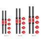 2x Dumbbell Rod Set