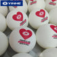 Red Heart Ping Pong Balls