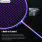 Carbon fiber + titanium Badminton Racket