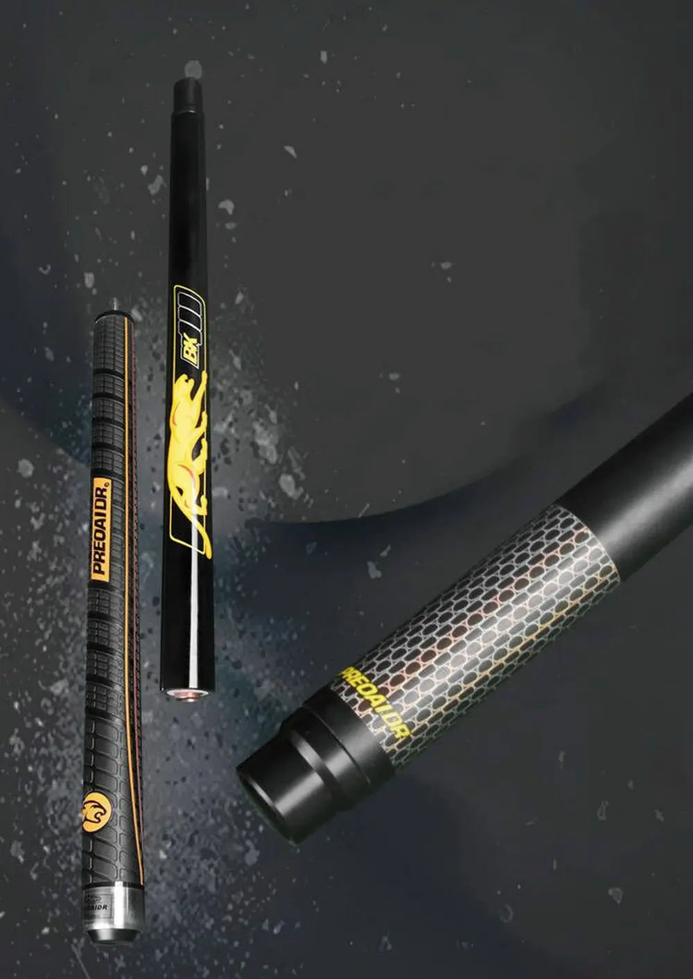 2 in 1 PREOAIDR Jump Break Black Pool Cue