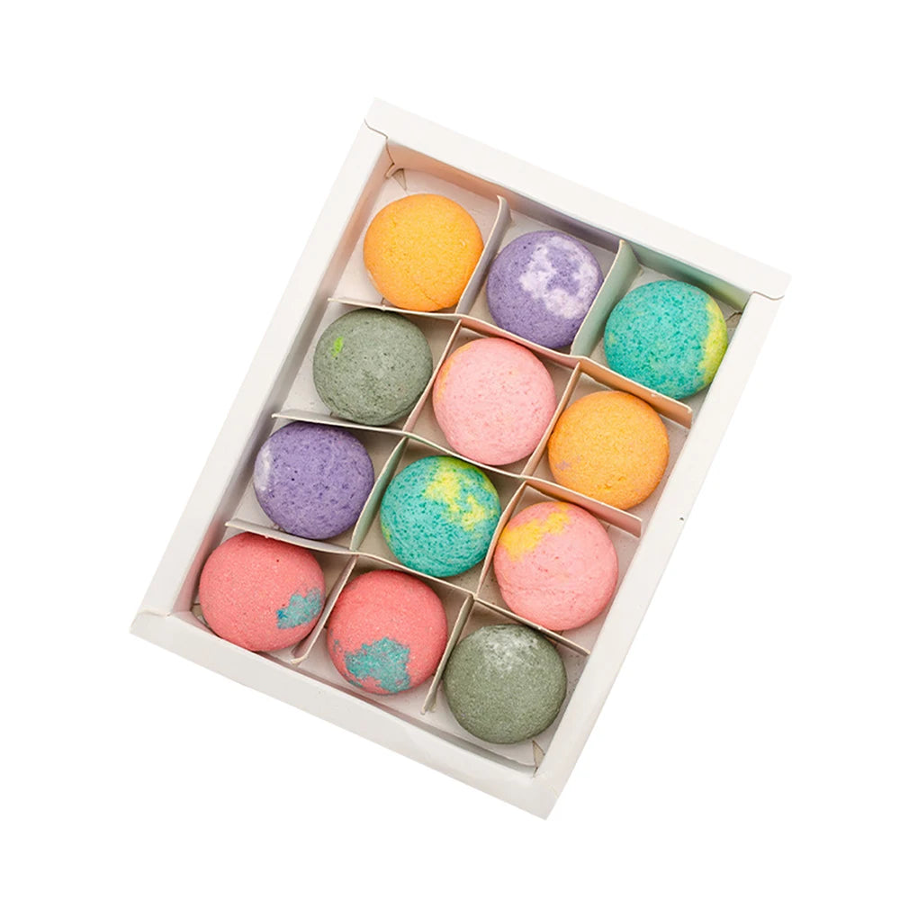 12Pcs/Set Small Bubble Bath Bombs