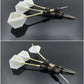 F Star Professional Black Golden Color Brass Darts