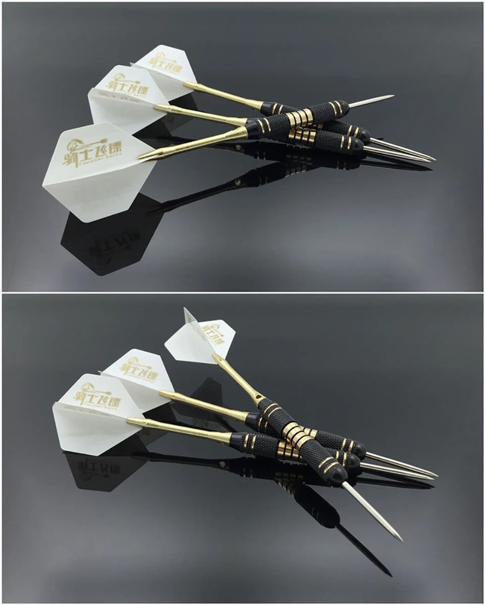 F Star Professional Black Golden Color Brass Darts