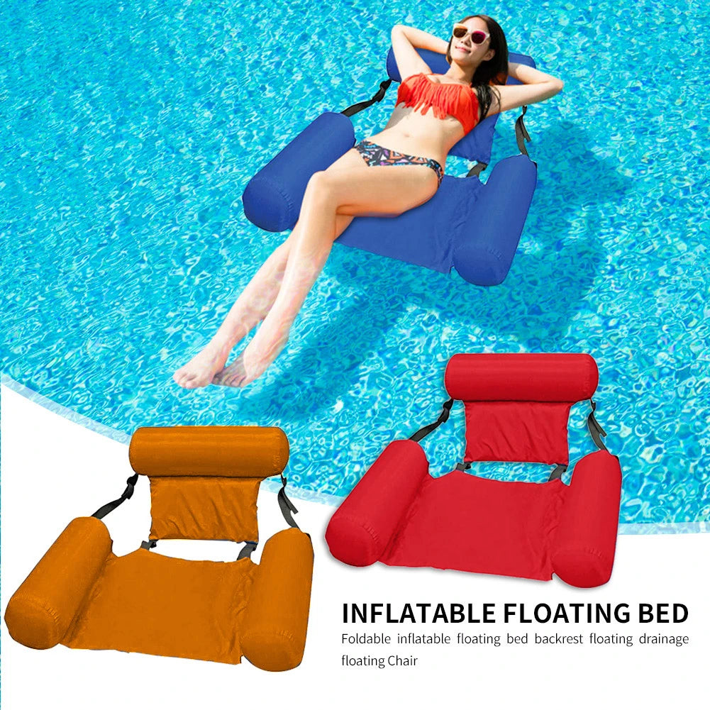 Inflatable Mattresses and Chair for Swimming Pools