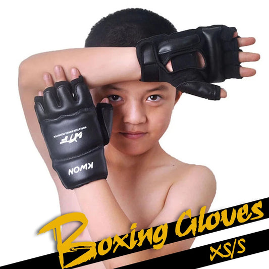 Kids Half Finger Boxing Gloves