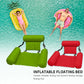 Inflatable Mattresses and Chair for Swimming Pools