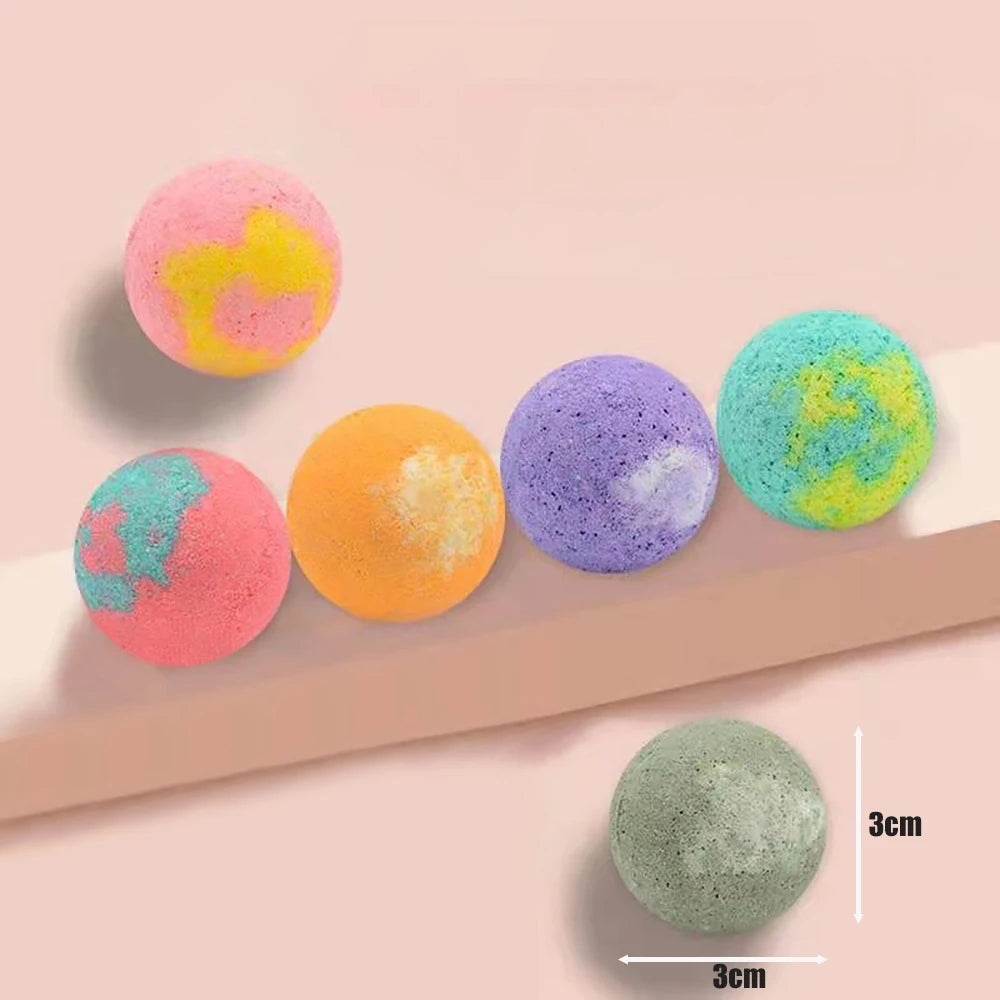 12Pcs/Set Small Bubble Bath Bombs