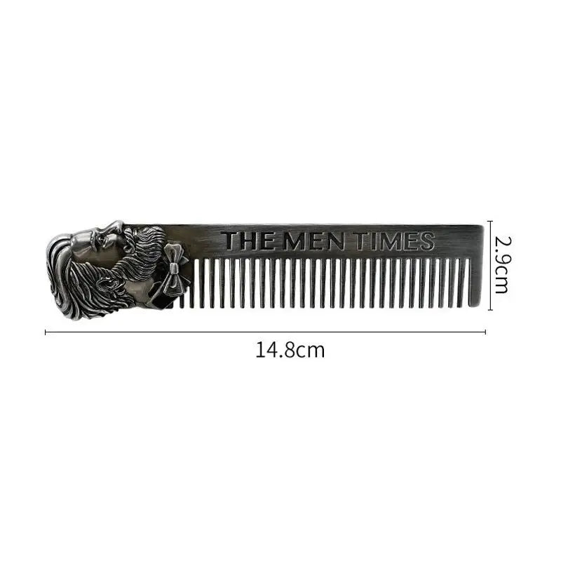 Stainless Steel Men’s Comb