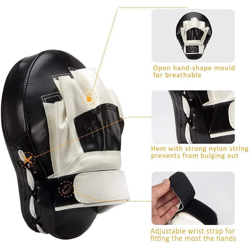 Curved Boxing Pads