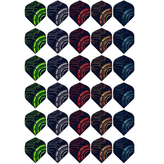 30Pcs/Set Standard Dart Flights