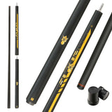 2 in 1 Little Monster Black Carbon Pool Cue Stick