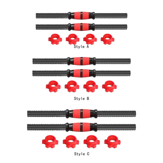 2x Dumbbell Rod Set