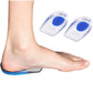 1pair Soft Silicone Gel Insoles