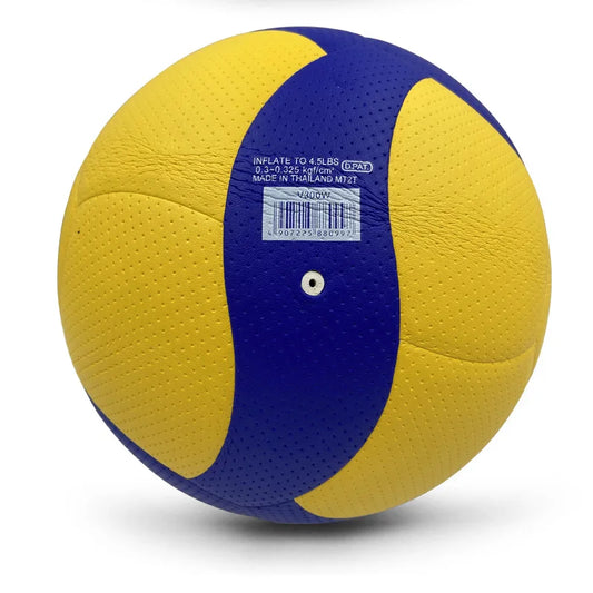 Yellow and Blue Volleyball